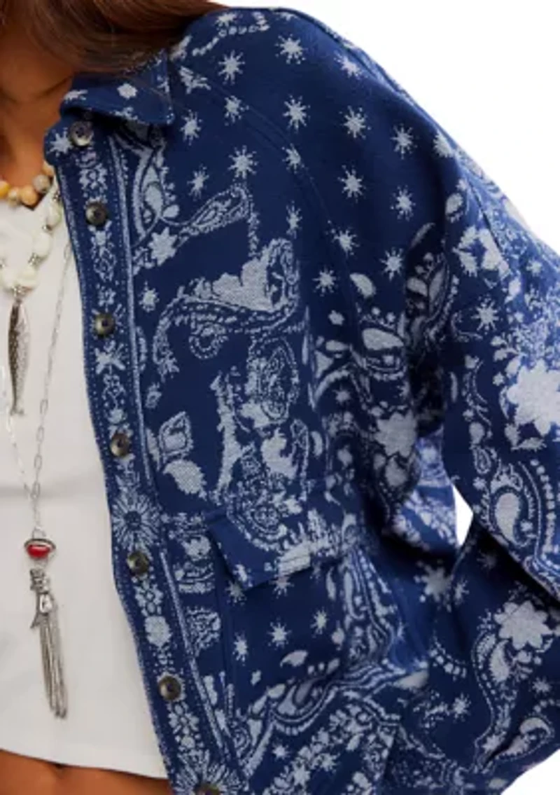 Bandana Jacquard Shirt