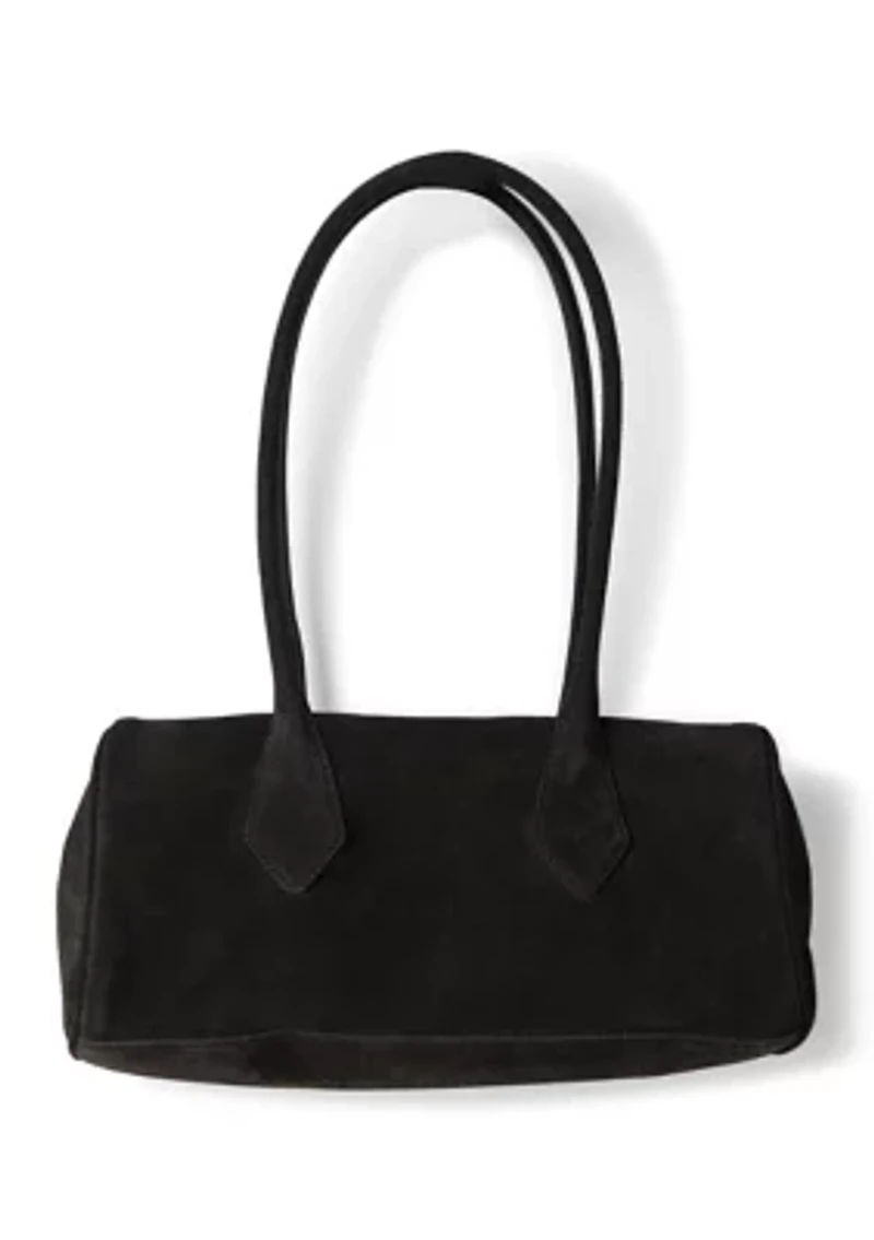 Sierra Suede Shoulder Bag