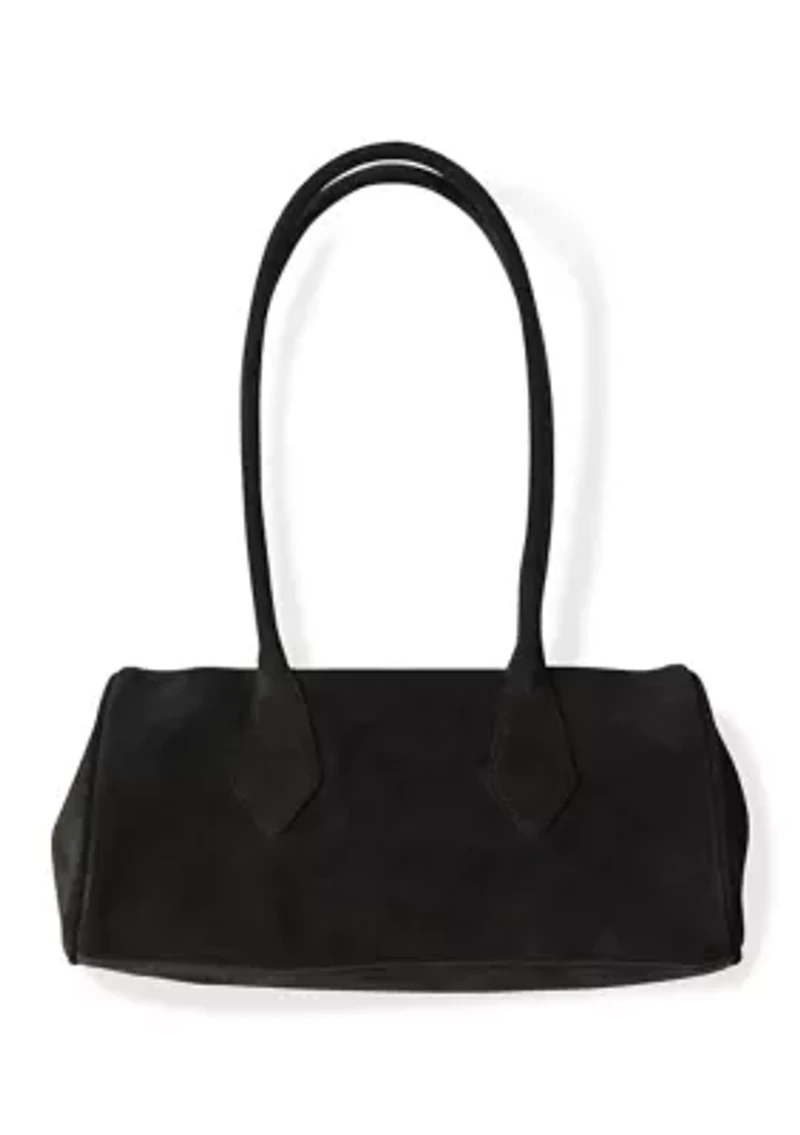 Sierra Suede Shoulder Bag