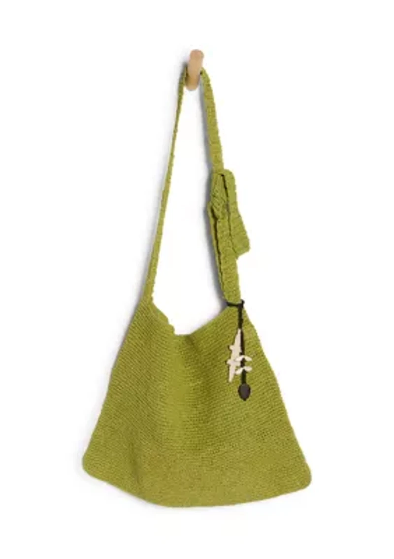 Coastal Crush Straw Tote Bag