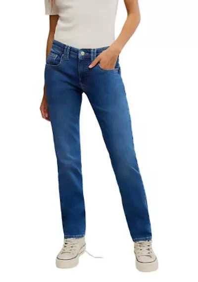 We The Free Oracle Low-Rise Slim Straight Jeans