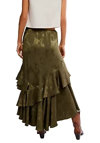 Autumn Promenade Maxi Skirt