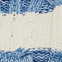 Frankie Cable Striped Pullover