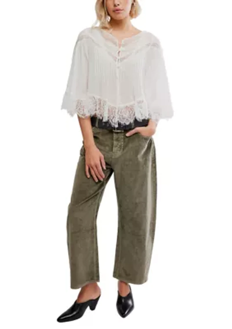 Bali Midnight Rain Lace Top