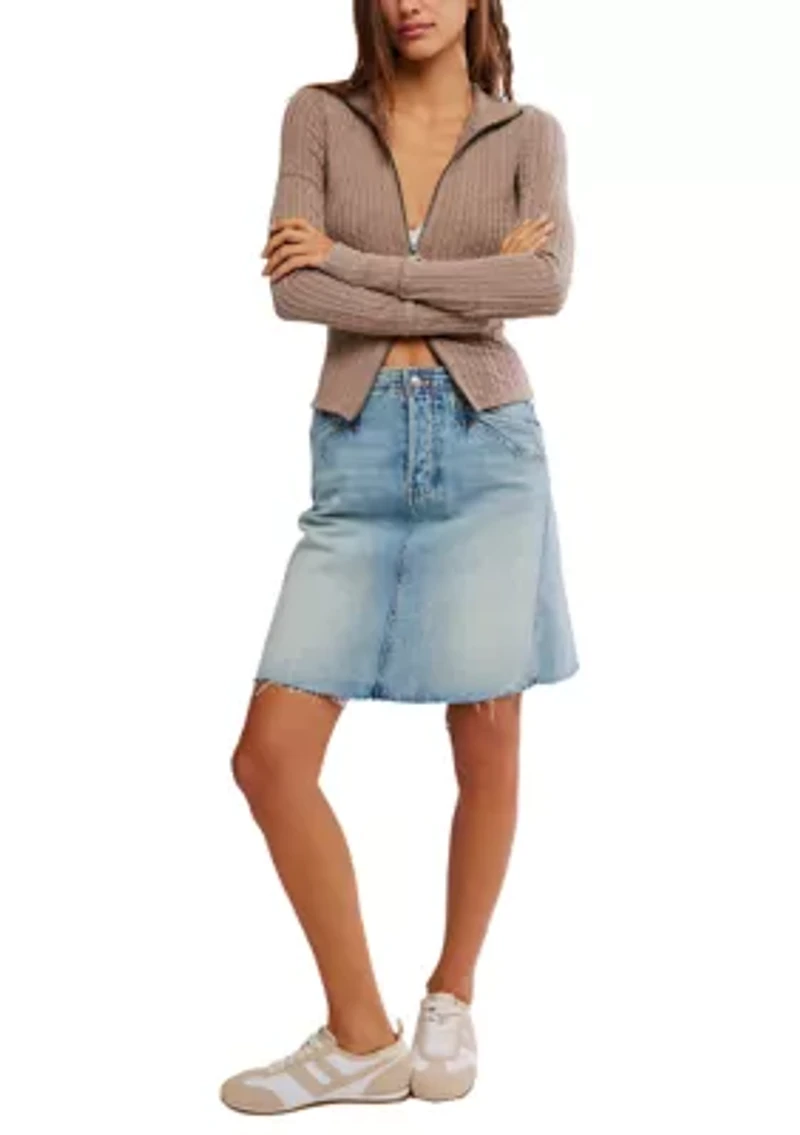 We The Free Brunch Girl Zip-Up