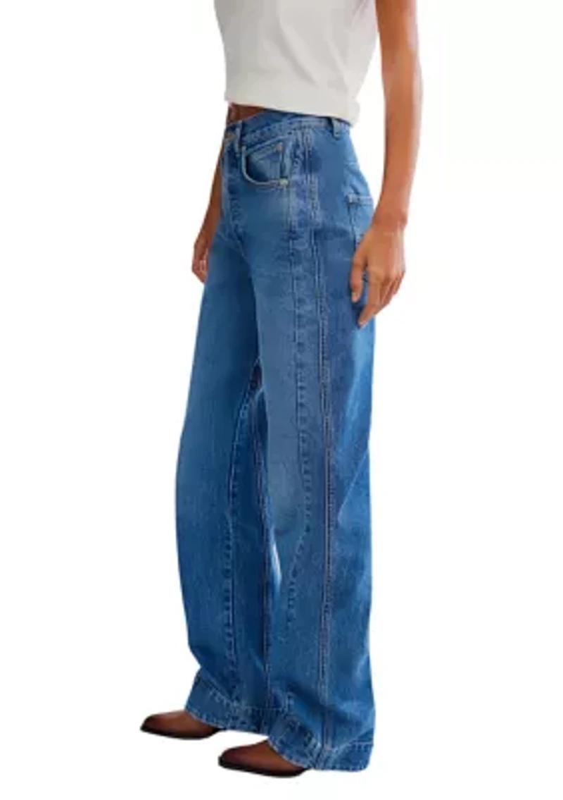 We The Free Stick Around Slim Curve Jeans