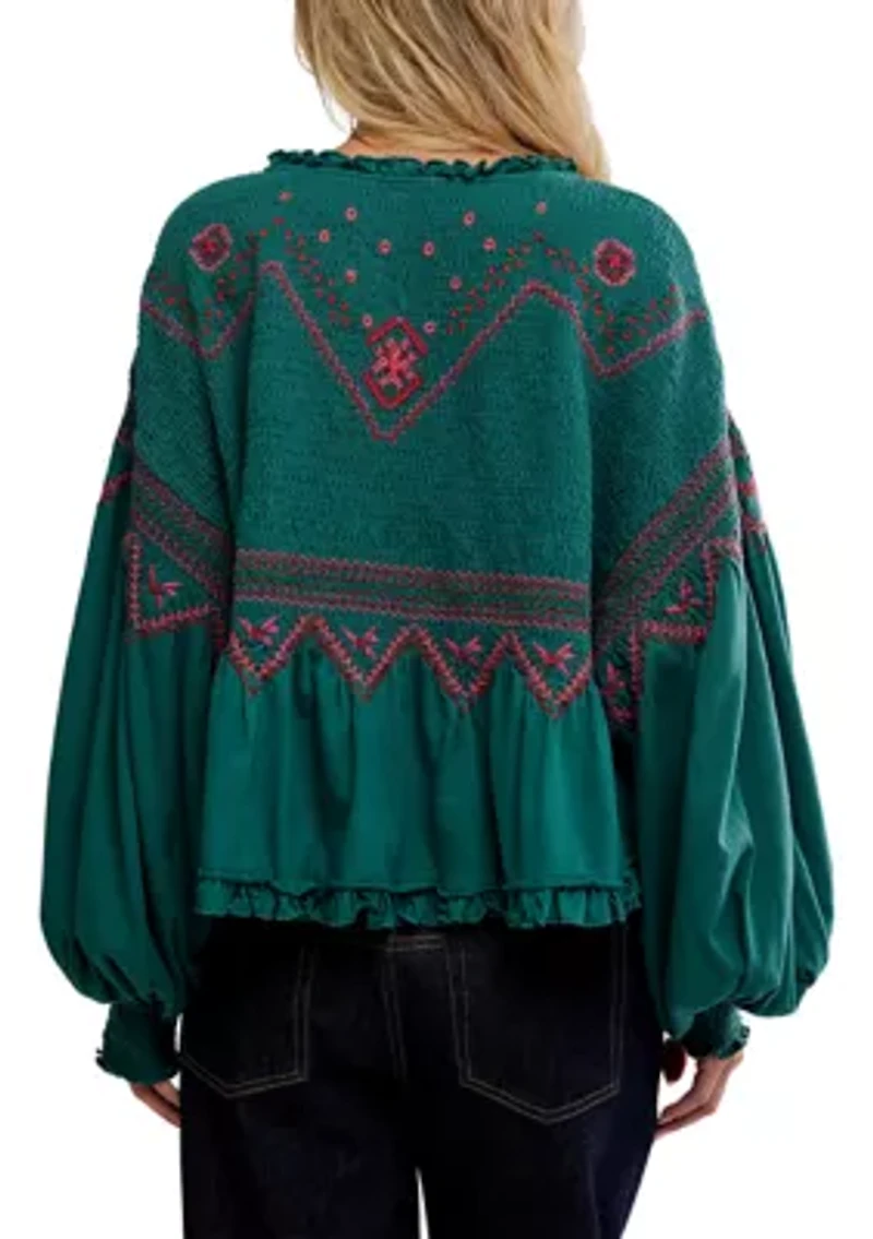 Holly Long Sleeve Knit Top