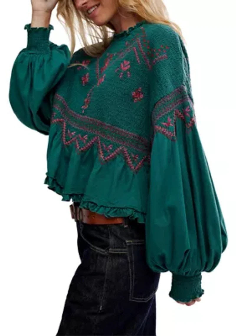 Holly Long Sleeve Knit Top