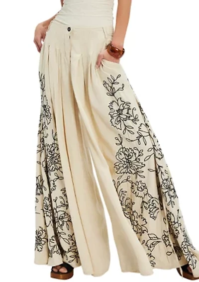 What You Know Embroidered Pants