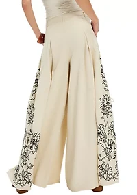 What You Know Embroidered Pants