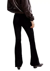 Penny Pull-On Velvet Pants