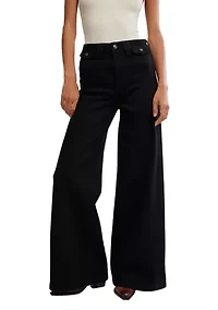 We The Free Kellee High-Rise Palazzo Jeans