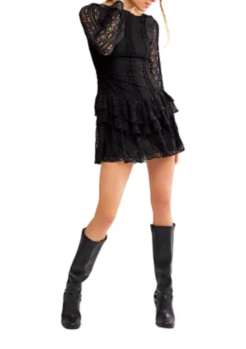 Tabby Lace Mini Dress