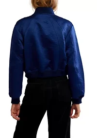 Ellie Satin Bomber