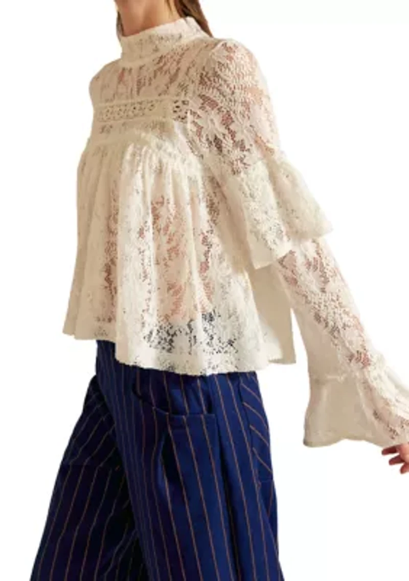Lilabeth Lace Top