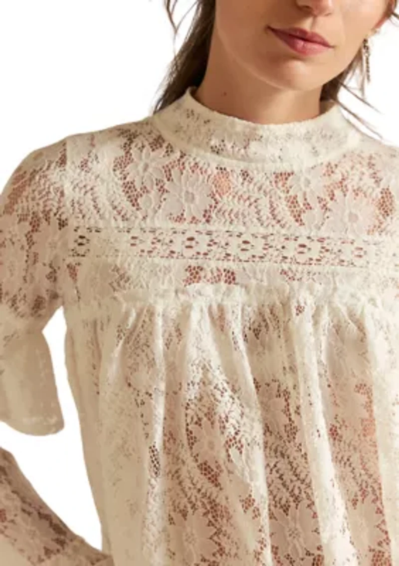 Lilabeth Lace Top