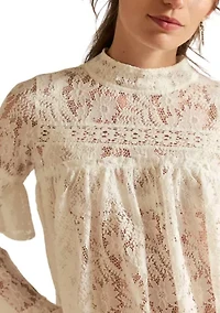 Lilabeth Lace Top