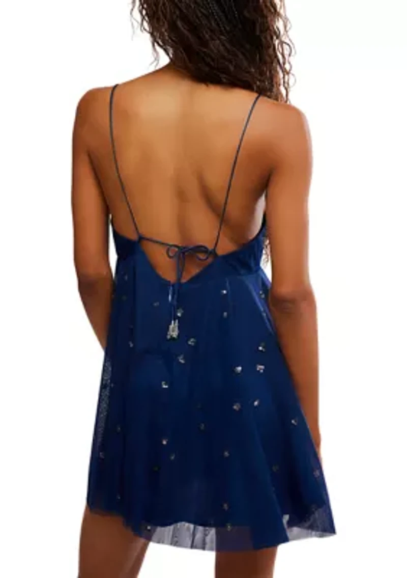 Noel Shine Mini Dress