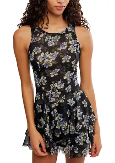 Raven Printed Mini Dress