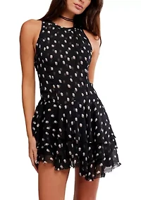 Raven Printed Mini Dress
