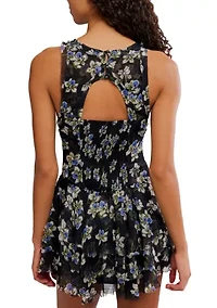 Raven Printed Mini Dress