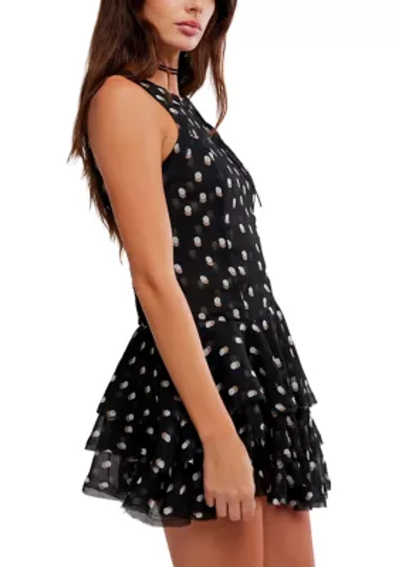 Raven Printed Mini Dress