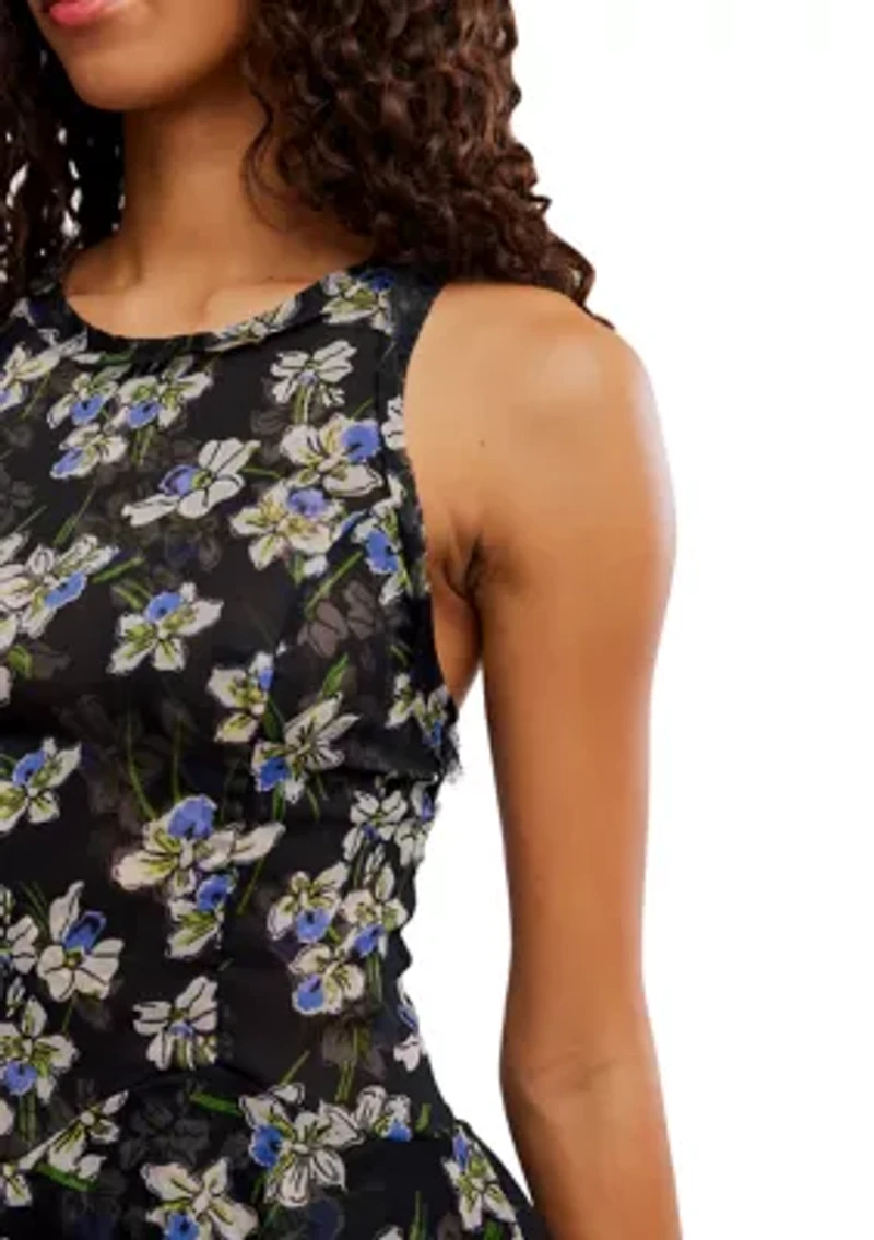 Raven Printed Mini Dress