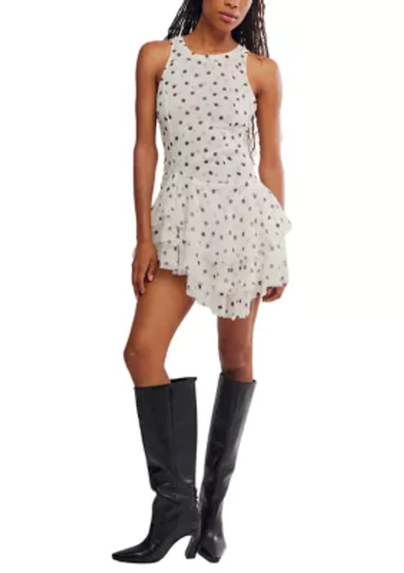 Raven Printed Mini Dress