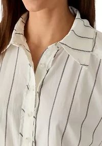 We The Free Seaside Cotton Stripe Shirt