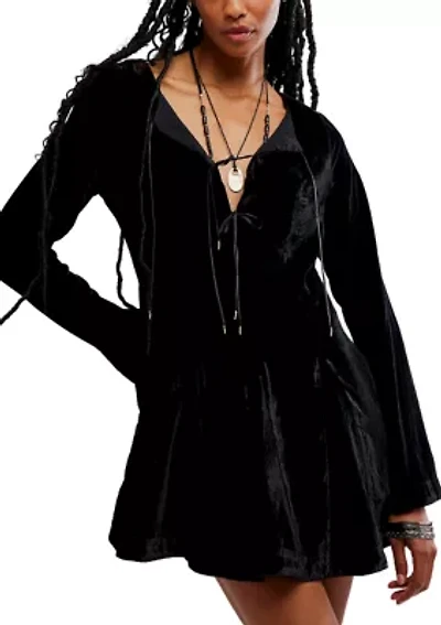 Linney Velvet Midi Dress