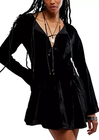 Linney Velvet Midi Dress