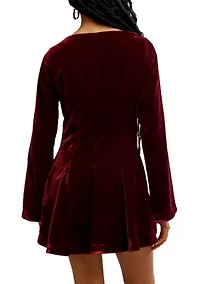 Linney Velvet Midi Dress
