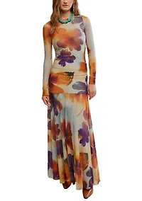 Sunnei Mesh Maxi Dress