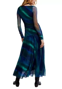 Sunnei Mesh Maxi Dress