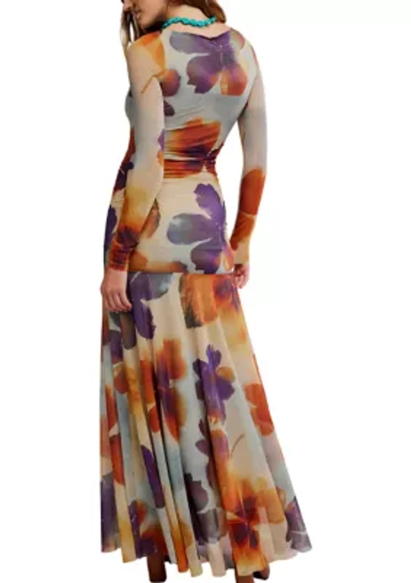 Sunnei Mesh Maxi Dress