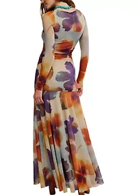 Sunnei Mesh Maxi Dress