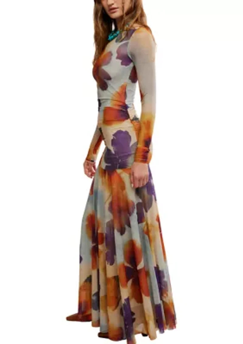 Sunnei Mesh Maxi Dress