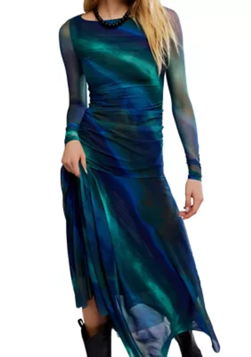 Sunnei Mesh Maxi Dress