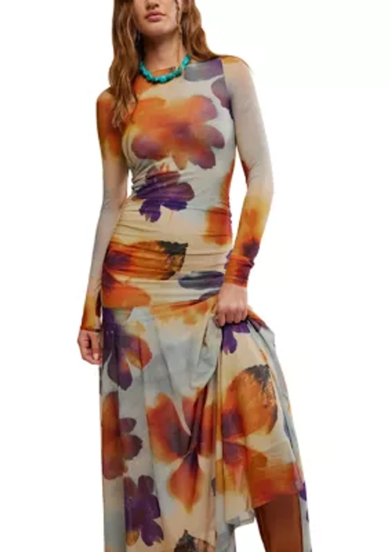 Sunnei Mesh Maxi Dress