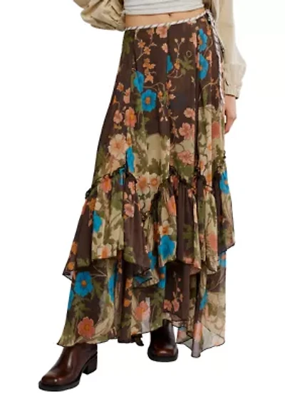 Palermo Villa Chiffon Maxi Skirt