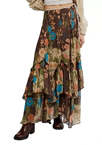 Palermo Villa Chiffon Maxi Skirt