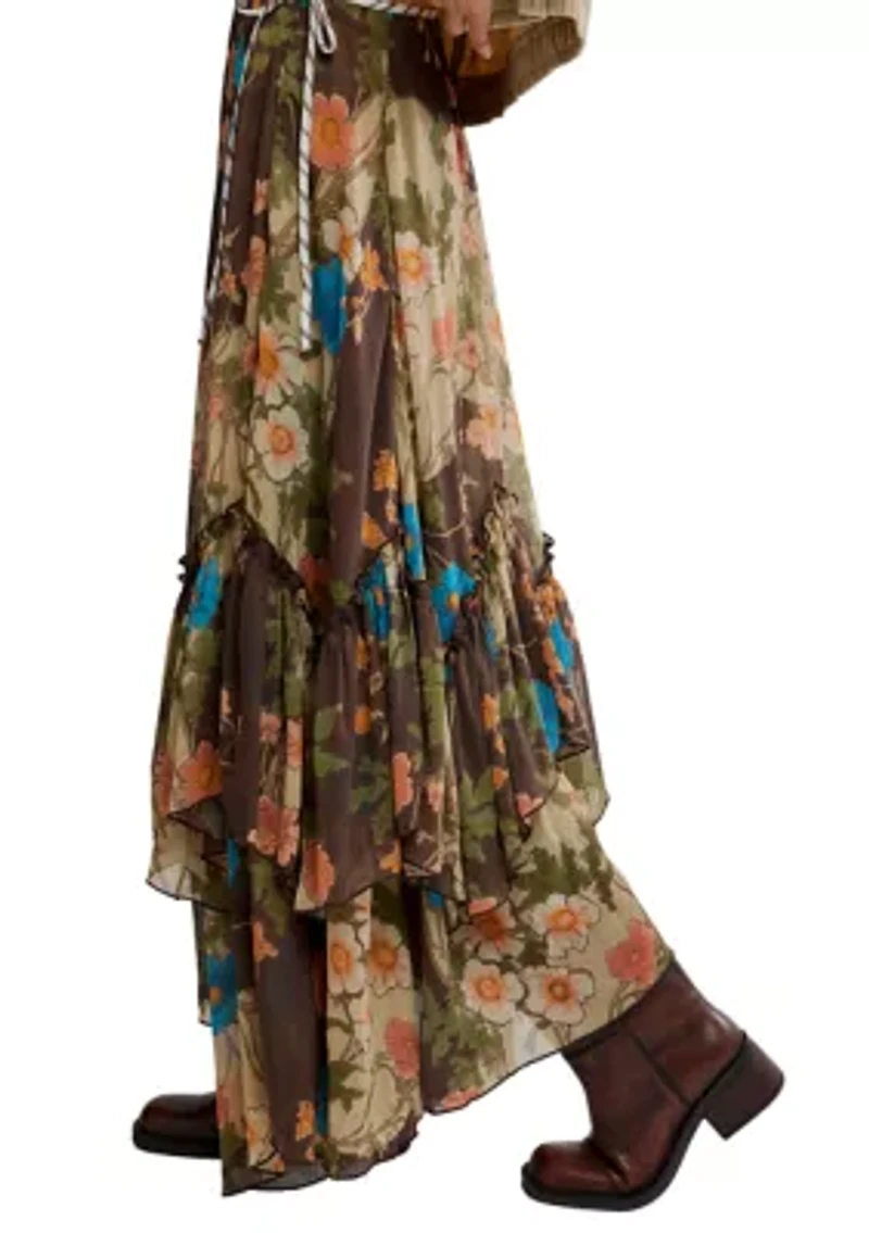 Palermo Villa Chiffon Maxi Skirt