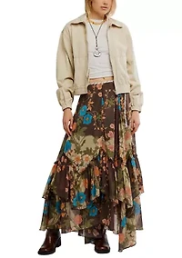 Palermo Villa Chiffon Maxi Skirt
