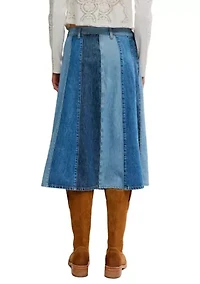 Sunbeam Denim Midi Skirt