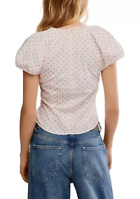 Summer Short Sleeve Blouse