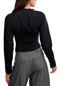 Frankie Corset Long Sleeve Top