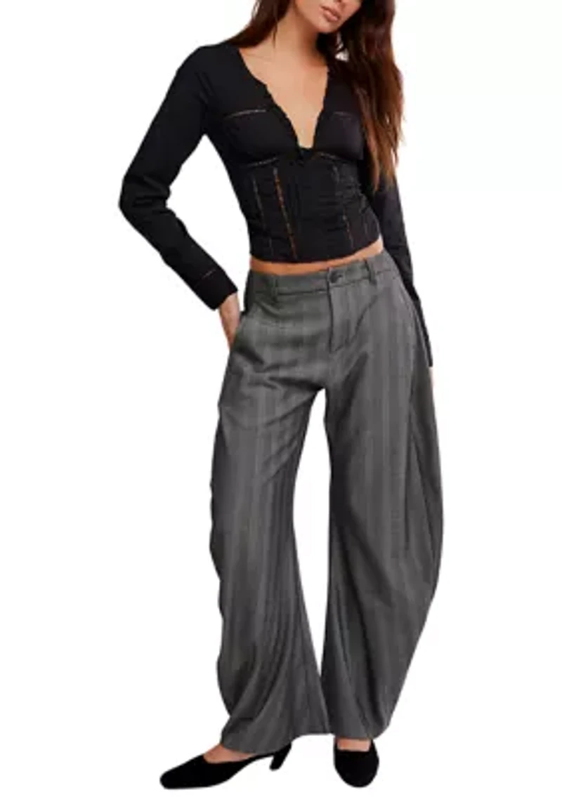 Frankie Corset Long Sleeve Top