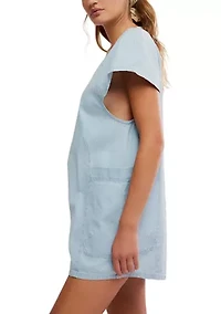 Free Fall Denim Romper