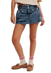 Dream Weaver Cotton Micro Skirt