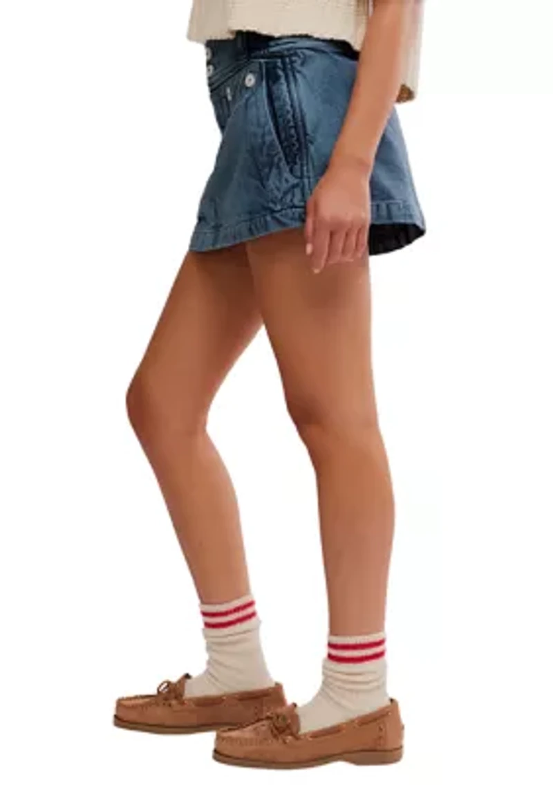 Dream Weaver Cotton Micro Skirt